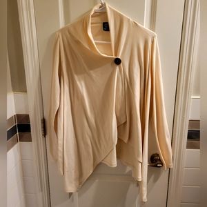 Cream womens cardigan